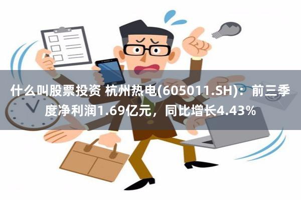 什么叫股票投资 杭州热电(605011.SH)：前三季度净利润1.69亿元，同比增长4.43%